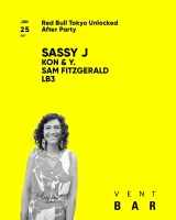 Red Bull Tokyo Unlocked After Party, Vent, Japan | Sassy J
