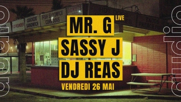 Audio Club w/ MR.G live, Geneva, Switzerland | Sassy J