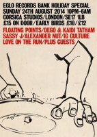 Eglo Records Bank Holiday Special, Corsica Studios, London | Sassy J