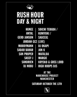 Rush Hour Day&Night, The Warehouse Project, Manchester | Sassy J